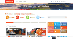 Desktop Screenshot of laenergiadelcambio.com