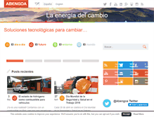 Tablet Screenshot of laenergiadelcambio.com